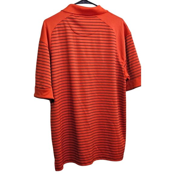 Ping Polo XL Men's Performance Dynamics Striped Red & Black Polyester Golf Wear - Picture 11 of 11